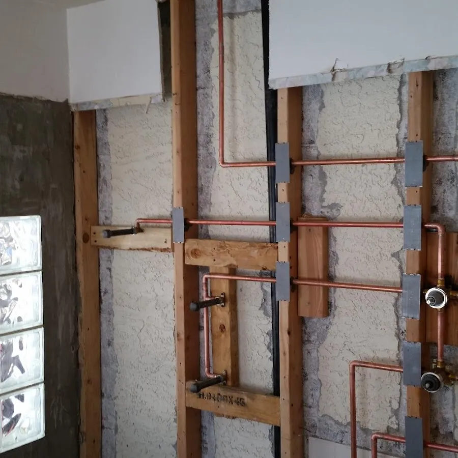 Copper pipe installation for Repiping in Mason